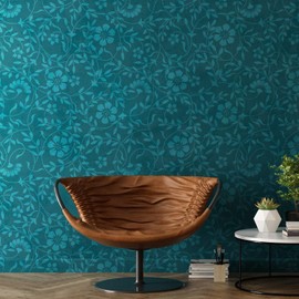 GSS Designs Flourish Stencils for Painting on Wood, Canvas, Paper, Fabric, Floor, Wall - Paint Stencil for Walls and Floors 12x16Inch - Reusable DIY Art Craft Stencils for Painting Flowers and Leaves