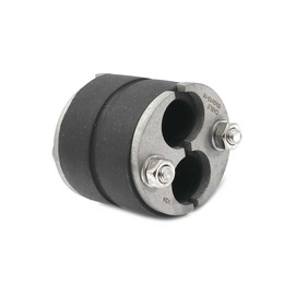WITTKOWARE 50 mm Wall Feed-Through (Ring Space Seal), for Cables / Pipes (2-Way Split 10-16 mm)