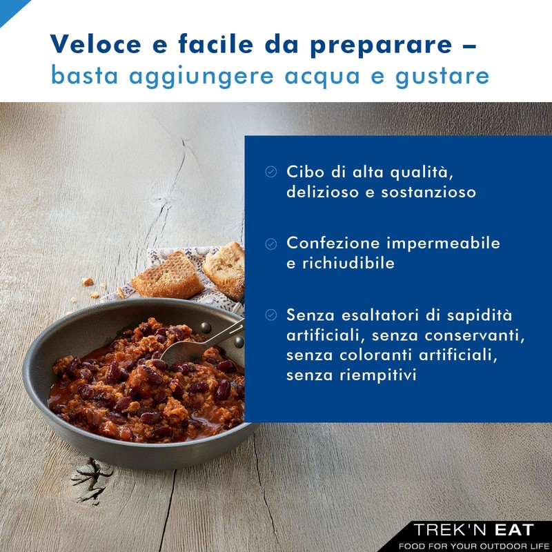 TREK'N EAT CHILI CON CARNE