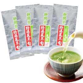 Arawataen Daichi Oshun Special Selected Aracha-Shun 3.5 oz (100 g) x 4 Bags Set of Shizuoka Deep Steamed Tea, Origin "Aracha" Tea Farmers