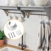 Sayayo Wardrobe Bracket Heavy Duty Stainless Steel Shower Rod Holder