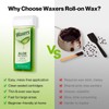 Waxers Roll on Wax Kit Aloe Vera Waxing Roller Depilatory