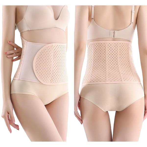 SUJAYU Abdominal Binder Post Surgery, Breathable Belly Band Postpartum Belly