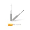 sourcing map 3pcs PH000 Phillips Screwdriver Bit 5/32" Hex Shank