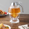 Honey Seasoning Bottle Honey Container Syrup Juice Dispenser Sealed Jar