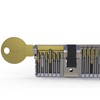 UAP Anti-Snap Euro Cylinder Nickel 35/50 (85mm overall) - High