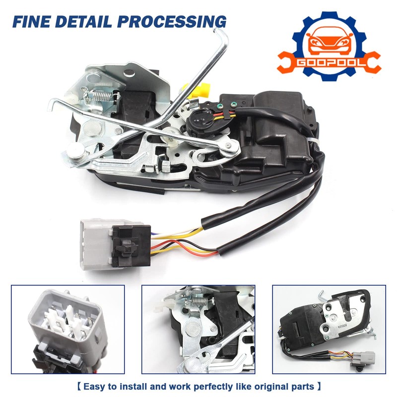 Door Lock Latch Actuator Assembly Front Right Side Compatible with