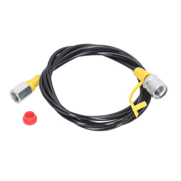 Hydraulic Pressure Test Hose, 2m/6ft 64Mpa Hydraulic Test Line M16