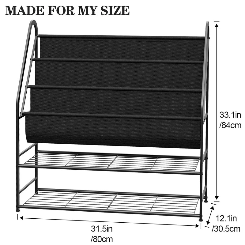 aboxoo Kids Bookshelf Freestanding Bookcase for Living Room, 32 in