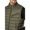 Cole Haan Men's Quilted Vest, Army Green, Medium