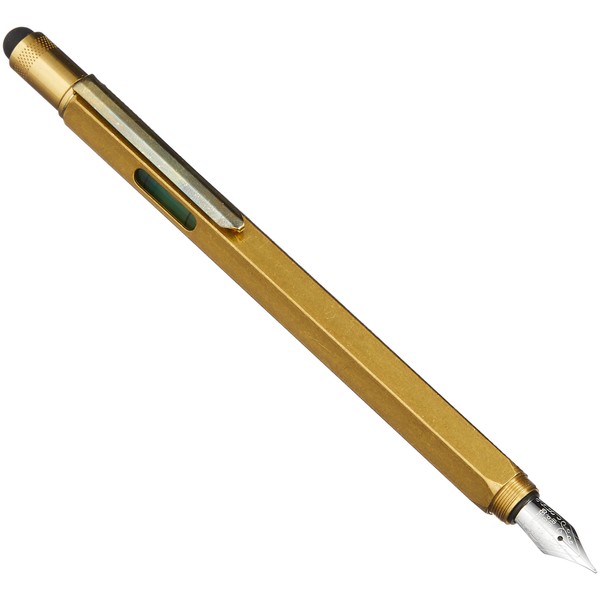 MONTEVERDE USA Tool Fountain Pen - Solid Brass - M