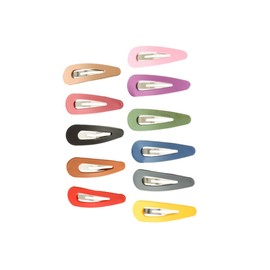 PACKOVE 11pcs Geometry Frosted Hair Clips Candy Colored Mixed Style Hairpins for Women and Creative Simple Hair Accessories Pastel Barrettes for Everyday Hairstyles