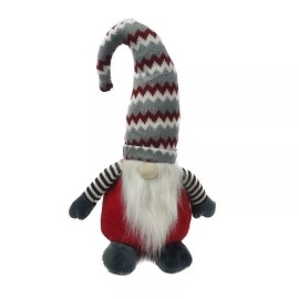 Plush Toy Wonderland 16 inch Cheermeister Gnome Stuffed Toy with Recorder - Plush Holiday Gift Decor