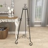 Deco 79 Metal Scroll Display Easel Large Adjustable 3 Tier