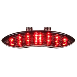 Motodynamic Integrated Sequential LED Tail Lights Smoke Lens for 2006-2012 Triumph Daytona 675 2008-2012 Street Triple Sprint GT