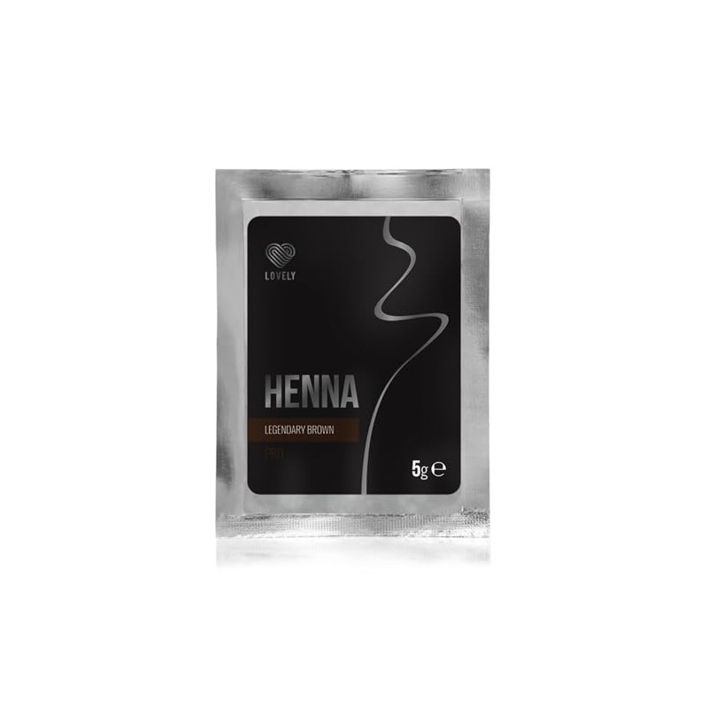 LOVELY Henna Legendary Brown Eyebrow Colour, 5 g, for Defined