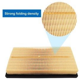 ACCYPRO - Filtro de aire para motor 17801-77050 compatible con Toyota Camry Hybrid 18-22, 19-23 Corolla, 19-22 Avalon Hybrid, 18-22 C-HR, 19-23 RAV4 Hybrid, 19-23 Lexus ES300h, 17-20 BRZ,21 en 2-23