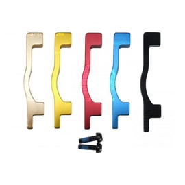 DiscoBrakes POST Mount Disc Brake Adaptor Compatible with Shimano Avid, 203mm 8 Inch Rotor, PM Fork, 5 Colours