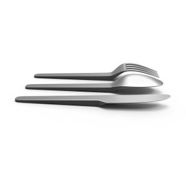 Cantilever No-Mess Modern Flatware - Stainless Steel
