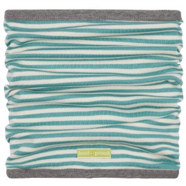 loud + proud Unisex Children's Reversible GOTS Certified Tube Scarf, oregano