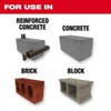 DAAGWOOD 48-20-7663 Fits Milwaukee Tool 8 Pc. 4-Cutter Mx4 SDS-Plus Rotary Hammer Drill Bit