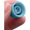 2Pcs AC System Valve Caps, R134a High and Low Pressure
