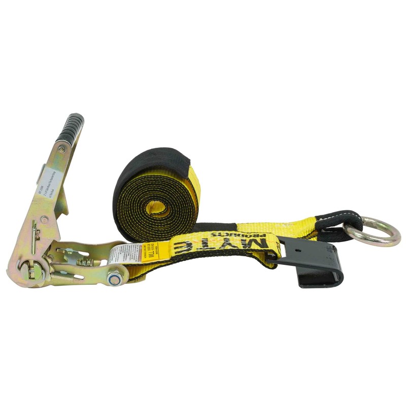 Mytee Products 2" x14' Lasso Ratchet Strap Flat Hook Wheel