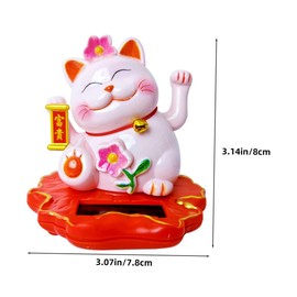 CORHAD Waving Statue Auspicious Wealth Decor for Home Office Car Dashboard Fortune Ornament for Living Room Rvs