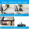 Skuehod Replacement Bed Legs for Adjustable Bed, Bed Frame Support