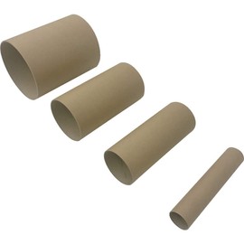 TRUSCO PT76.4X200-3 Paper Tube Diameter (Inner Diameter) 3 x Length 7.9 inches (200 mm) x Thickness 0.06 inch (1.5 mm) Set of 3