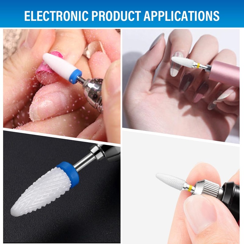 EORPAVU Electric Nail Drill Bits 2 Piece Nail Drill Bit