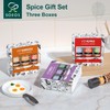 Soeos Spice Seasoning Set of 9 Individual Spice Grinder, Pure