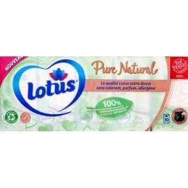 Lotus Pure Natural Handkerchiefs, 230 g