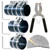 Swpeet 8Pcs 3" 4" 6" Piston Ring Compressor and Adjustable