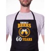 Print4U Cheers & Beers 60th Birthday Apron 60 Year Old