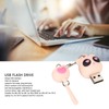 Cartoon USB Flash Drive Kitten Style USB2.0 Interface Plug and
