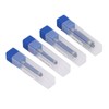 4 Pcs Flush Trim Router Bit 1/4 Shank Tungsten Steel