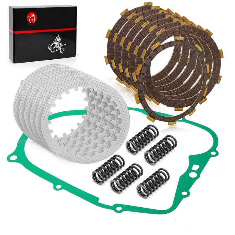 Clutch Kit & Heavy Duty Springs Gasket Compatible with Yamaha