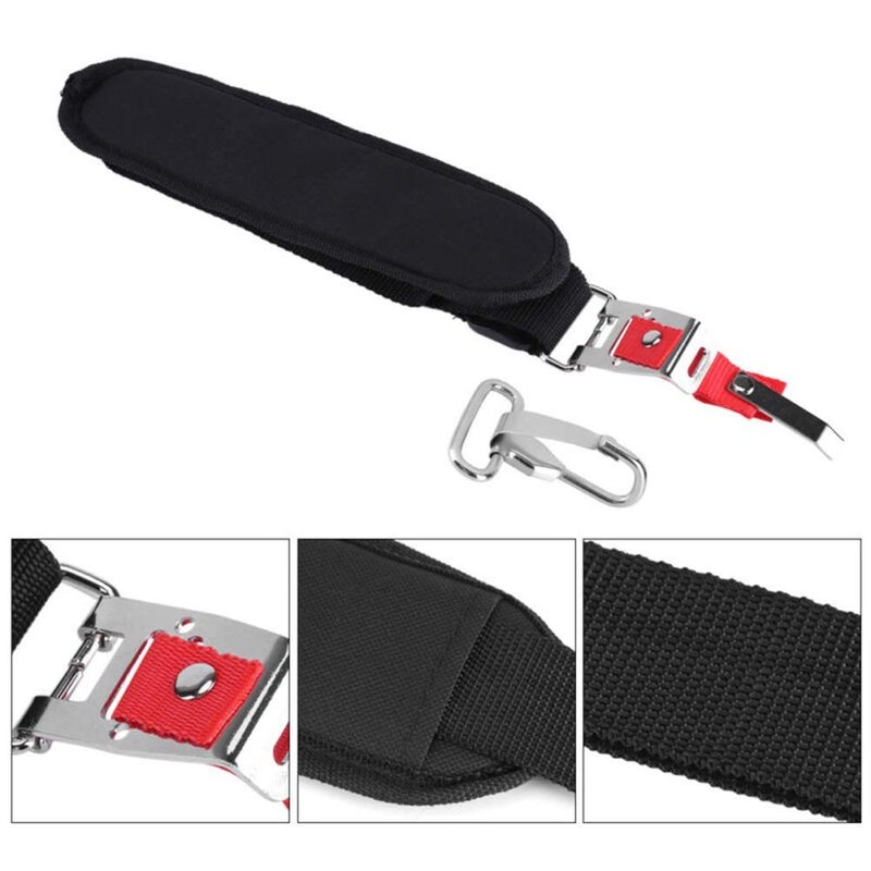 Calayu Grass Trimmer Belt, Nylon Shoulder Strap, Brush Cutter, Adjustable
