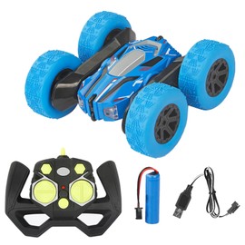 Stunt Car Toy RC 2.4G Wireless Remote Control Cool Tumbling 2 Sided Rotation Drift Kids Toy