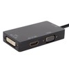 DisplayPort to VGA Video Adapter 3 in 1 Portable DP