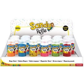Lisciani Sandy Rolls Magic Sand - For Children Aged 3+ - Promotes Creativity, Discovery of Materials, Tactile Sensory Development, Imagination and Imagination
