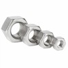 Instockbolts Hex Nuts, M4-0.7 Stainless Steel 304 (18-8) Hex Nut,