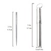 Titanium Toothpick Multifunctional Lightweight Outdoor Equipment Toothpick Holder Portable, Titanium
