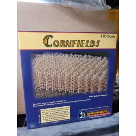 Bluford HO Trains Acessories Cornfields #202 Autumn Harvest Kit 400 cornstalks
