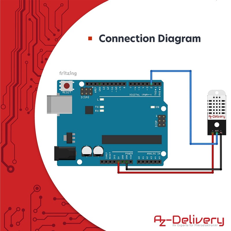 AZDelivery DHT22 AM2302 Temperature Sensor Parent