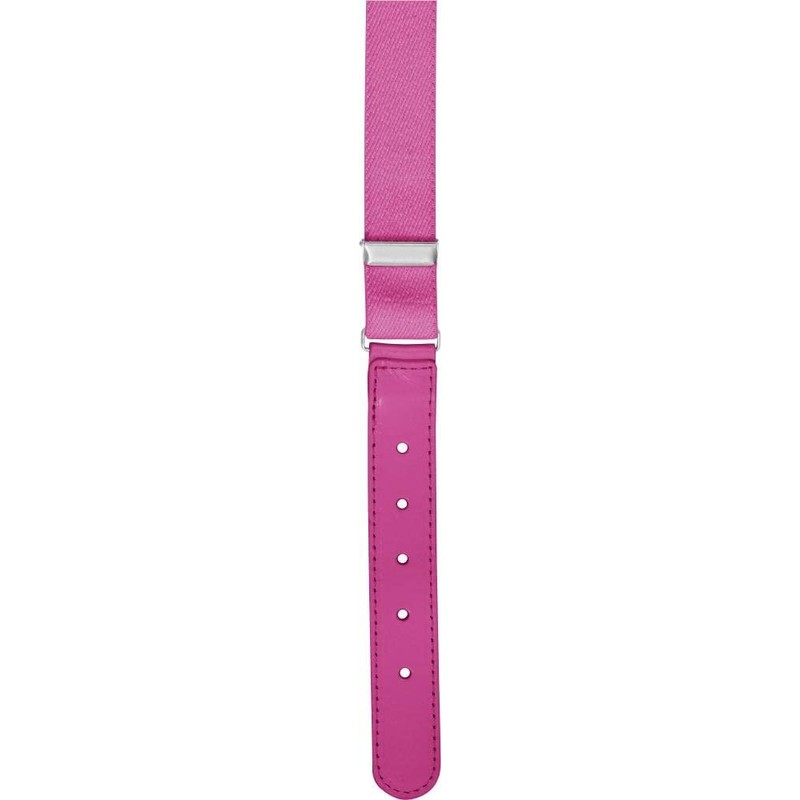 Playshoes Kids Elastic with Genuine Leather Girl's Belt Pink 75