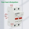 Wengart Fuse Socket RT18-32X, Suitable for RT18 RO15, 2-Pin 10