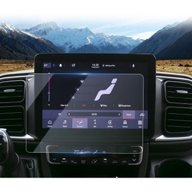 LUWU Pack of 2 Compatible with Fiat Ducato 2021-2024 2025 Navigation Screen Protector 10 Inch Uconnect Radio Nano Screen Protector 6H Scratch-Resistant Fiat Ducato Accessories