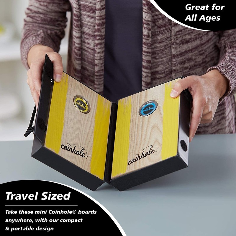 Coinhole Hasbro Tabletop Game Coin Bouncing Party Game | Desktop